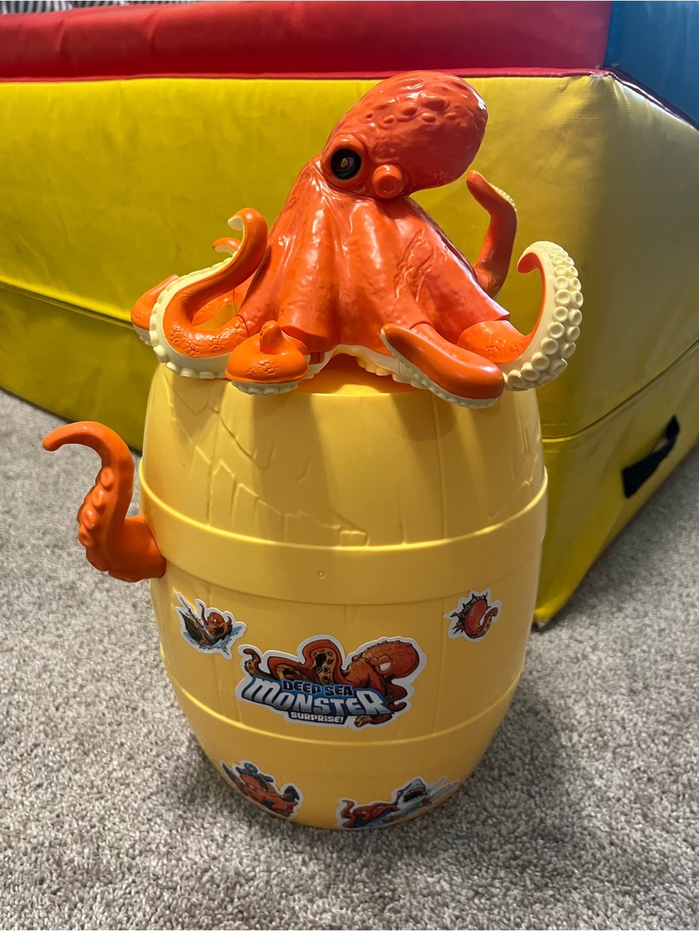 Surprise Octopus and Shark Toy
